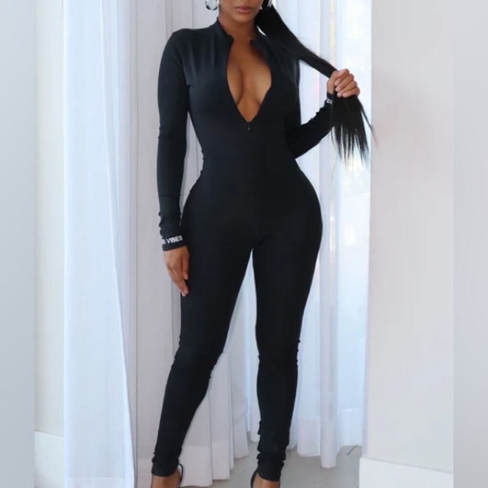 Fashion Nova The Best Vibe Jumpsuit